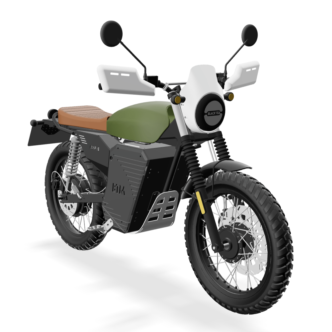 Bonfire 45 - Black Tea Motorbikes - Elektromotorräder hergestellt in Deutschland