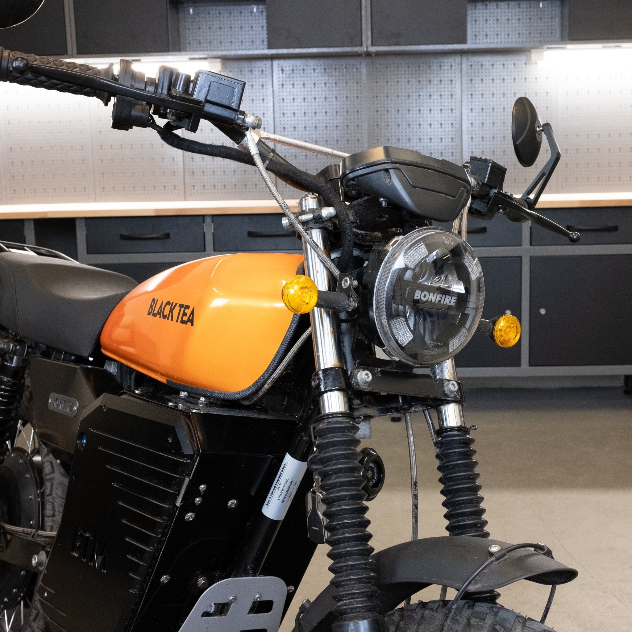 Bonfire Performance (gebraucht) - Black Tea Motorbikes - Elektromotorräder hergestellt in Deutschland