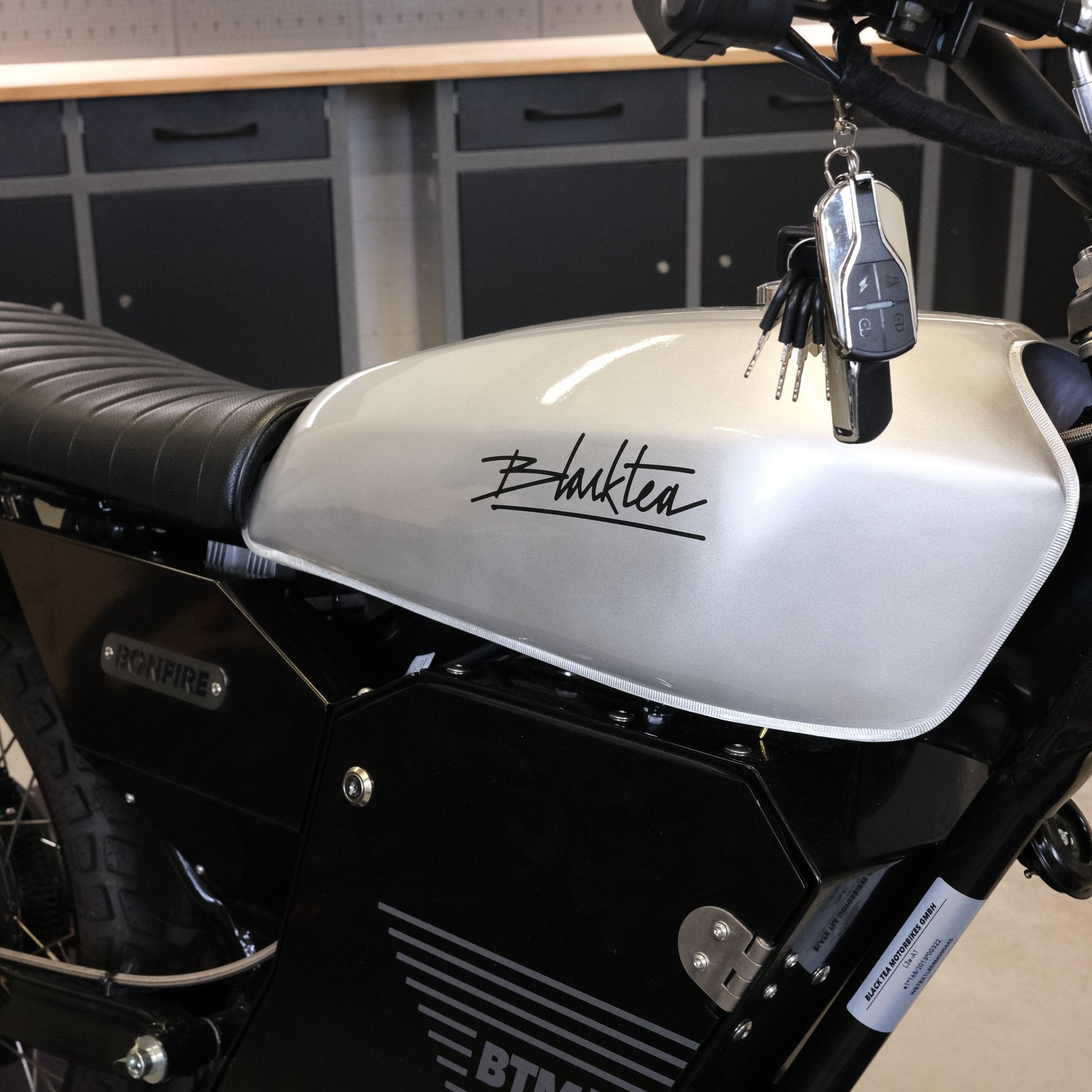Bonfire Standard (neu) - Black Tea Motorbikes - Elektromotorräder hergestellt in Deutschland