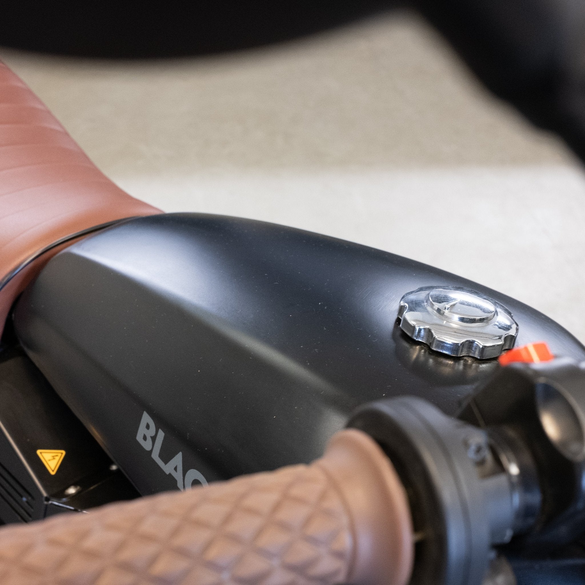 Bonfire X (Erprobungsfahrzeug) - Black Tea Motorbikes - Elektromotorräder hergestellt in Deutschland