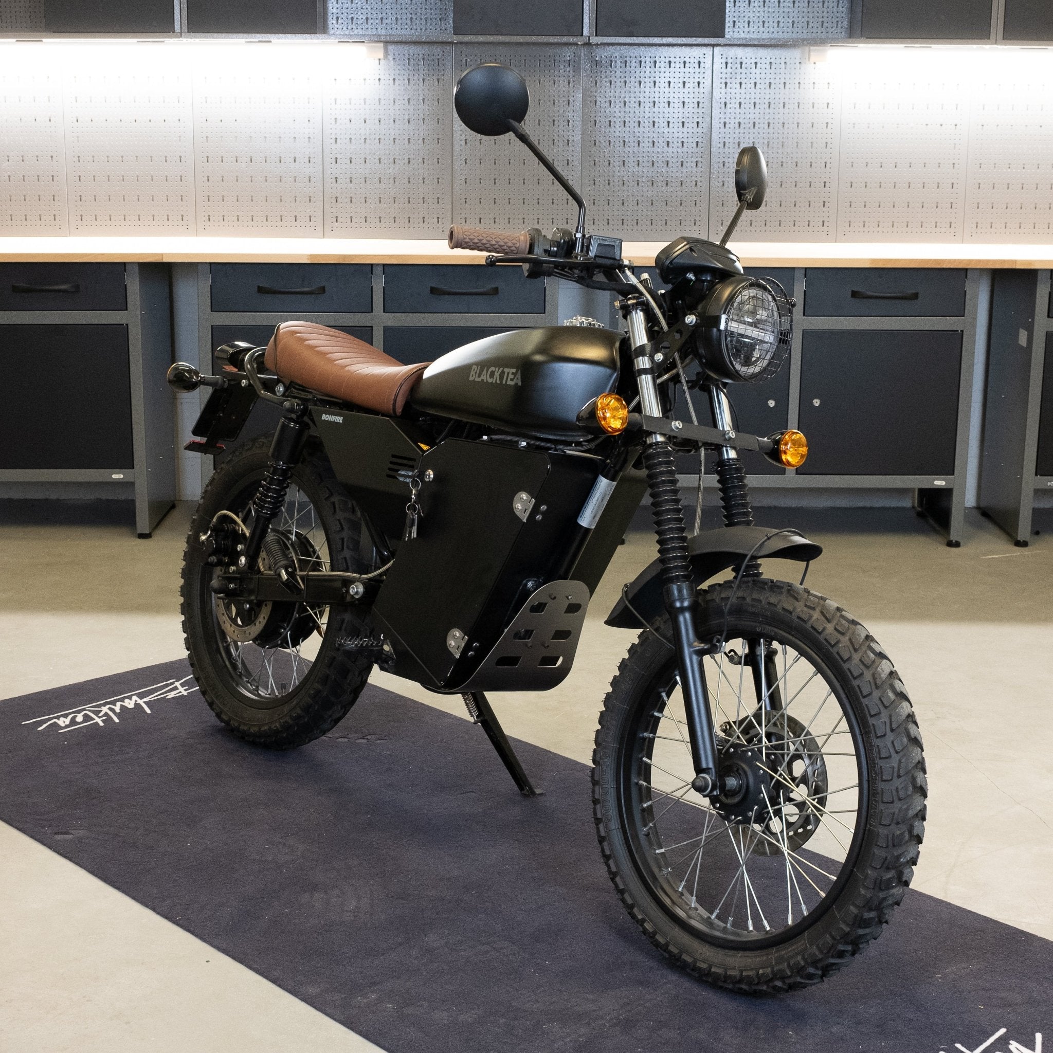 Bonfire X (Erprobungsfahrzeug) - Black Tea Motorbikes - Elektromotorräder hergestellt in Deutschland