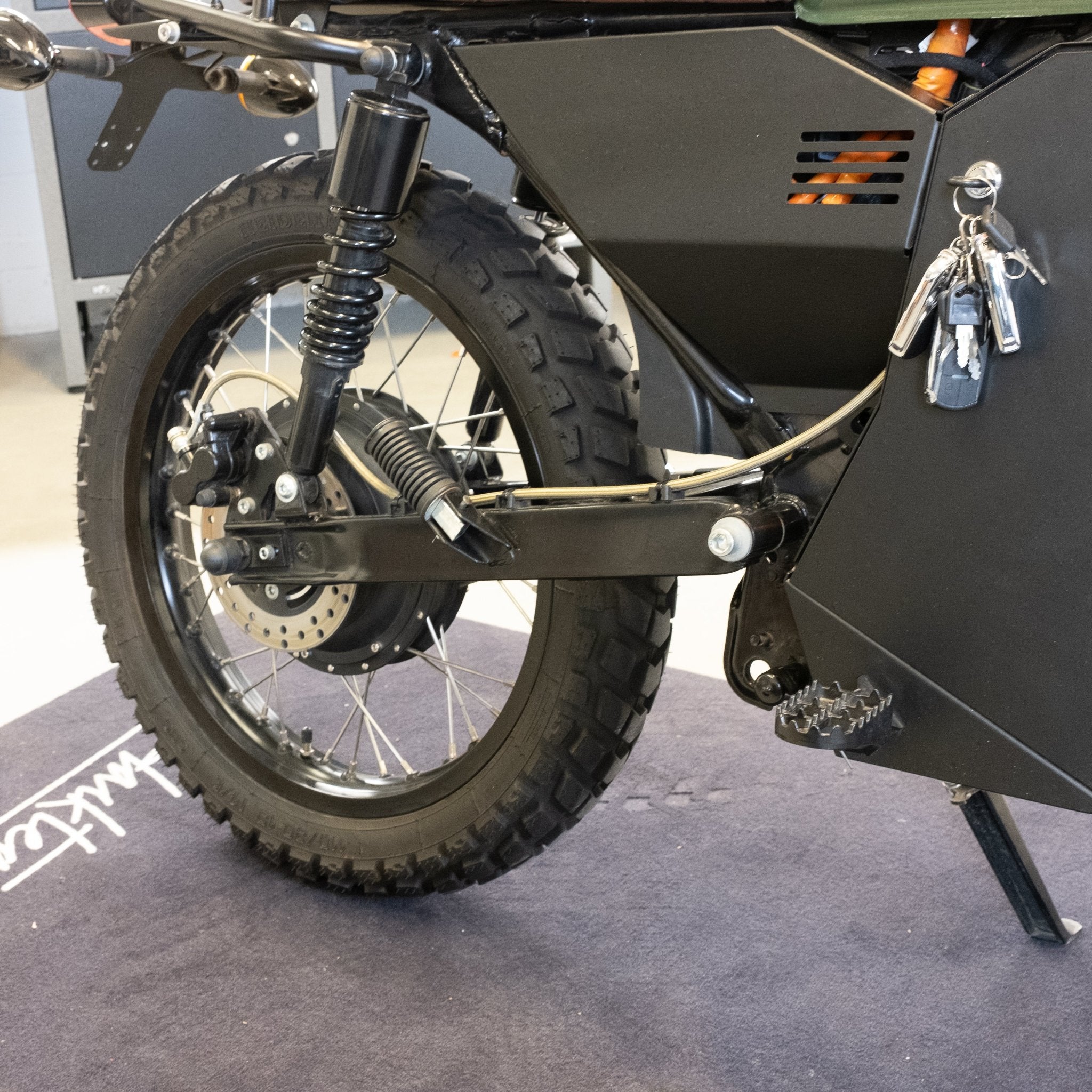 Bonfire X (gebraucht) - Black Tea Motorbikes - Elektromotorräder hergestellt in Deutschland