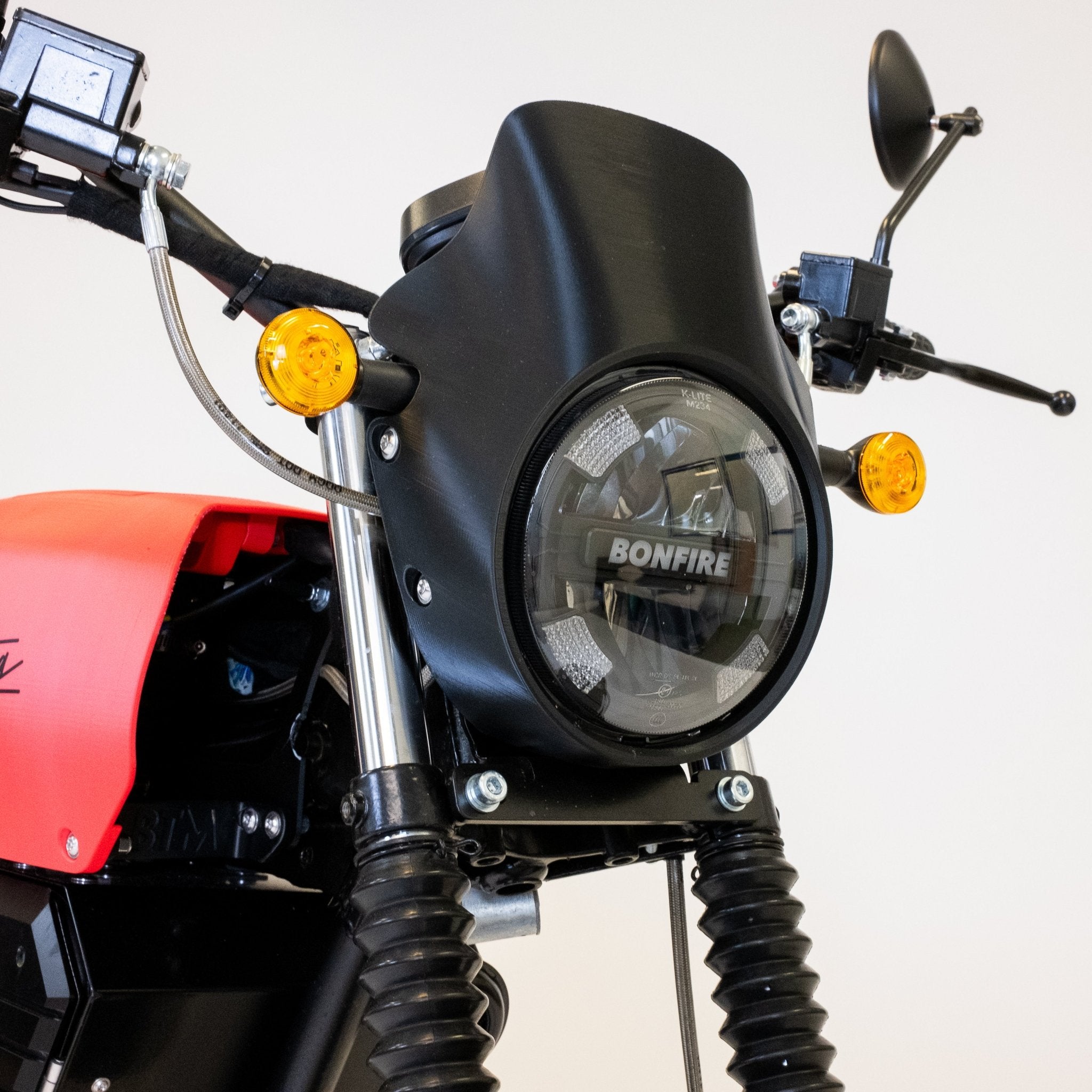 Enduro - Maske für Wildfire - Black Tea Motorbikes - Elektromotorräder hergestellt in Deutschland