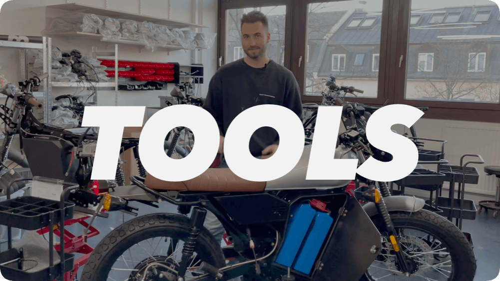 Tools for your electric motorcycle